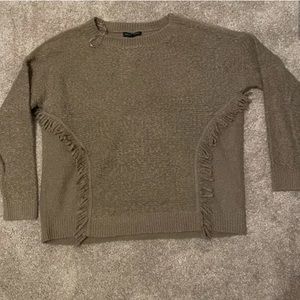 *3 for $25* Saks Fifth Avenue Fringe Sweater